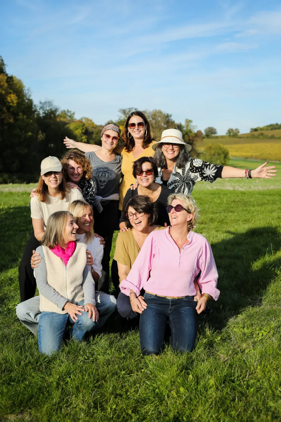 Le groupe du week-end Métamorphose d Abondance
